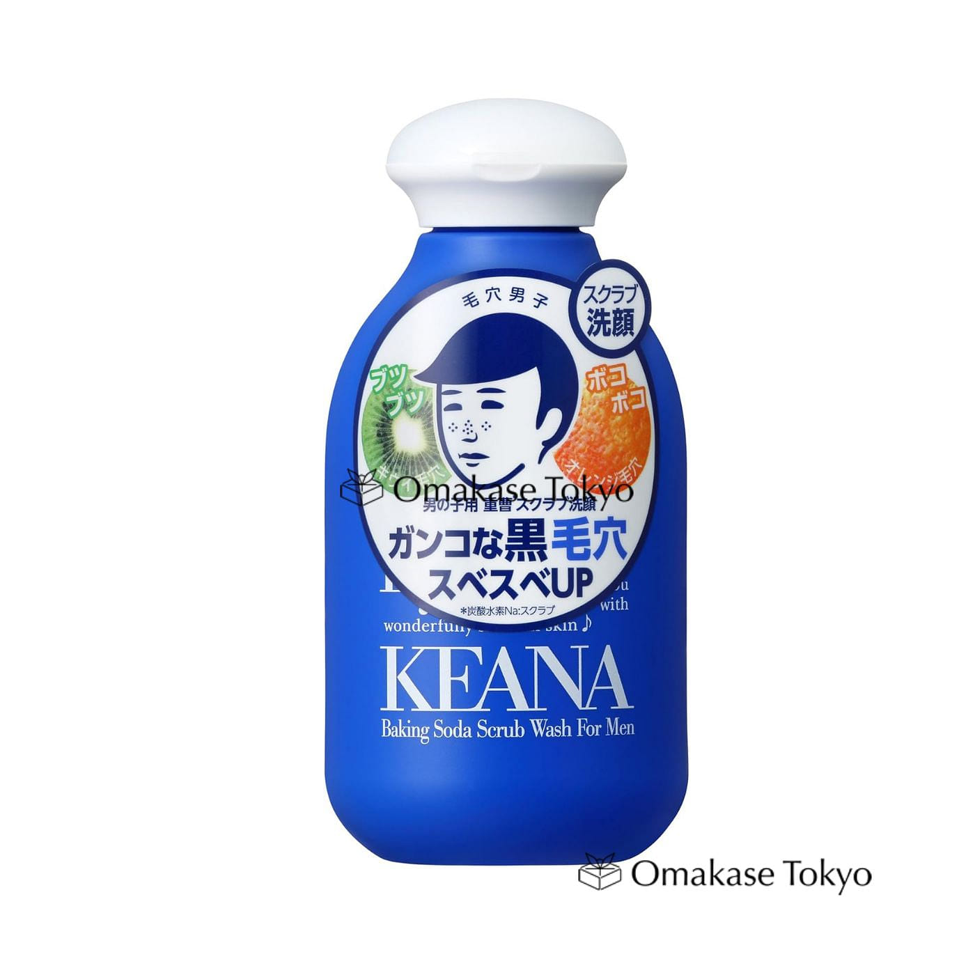 Keana Nadeshiko Men's Baking Soda Scrub Face Wash 100g 133 g
