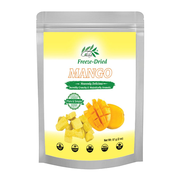 CHAVI Freeze-Dried Mango - 2 Oz- Non GMO 2 oz