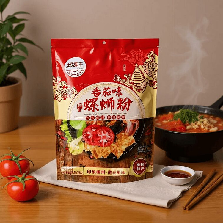 螺霸王 柳州螺蛳粉 酸甜味 306g 206 克