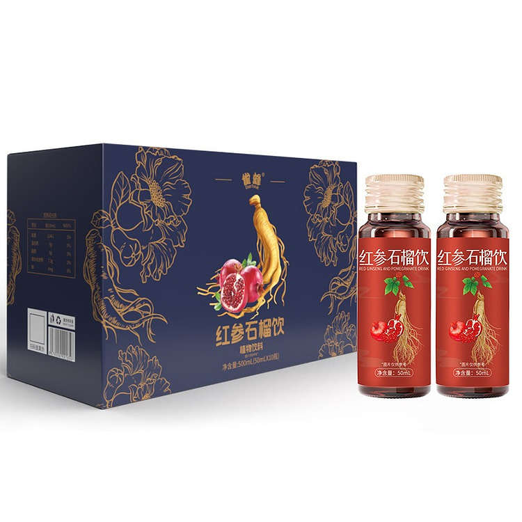Red Ginseng and Pomegranate Drink Concentrated Fru 1 pack