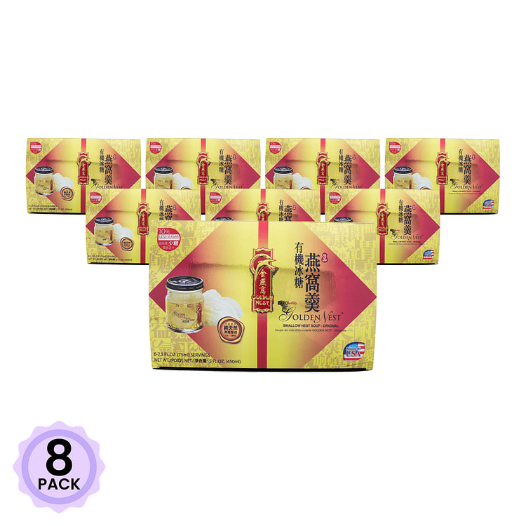 金燕窝 金装燕窝羹 2.5 盎司*8 包