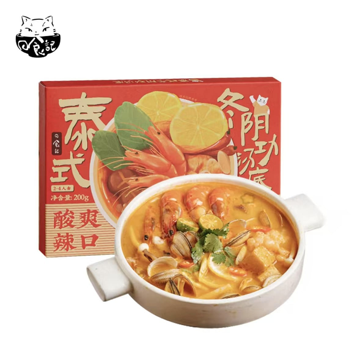 日食記  泰式冬陰功湯料酸辣湯醬包 200 克