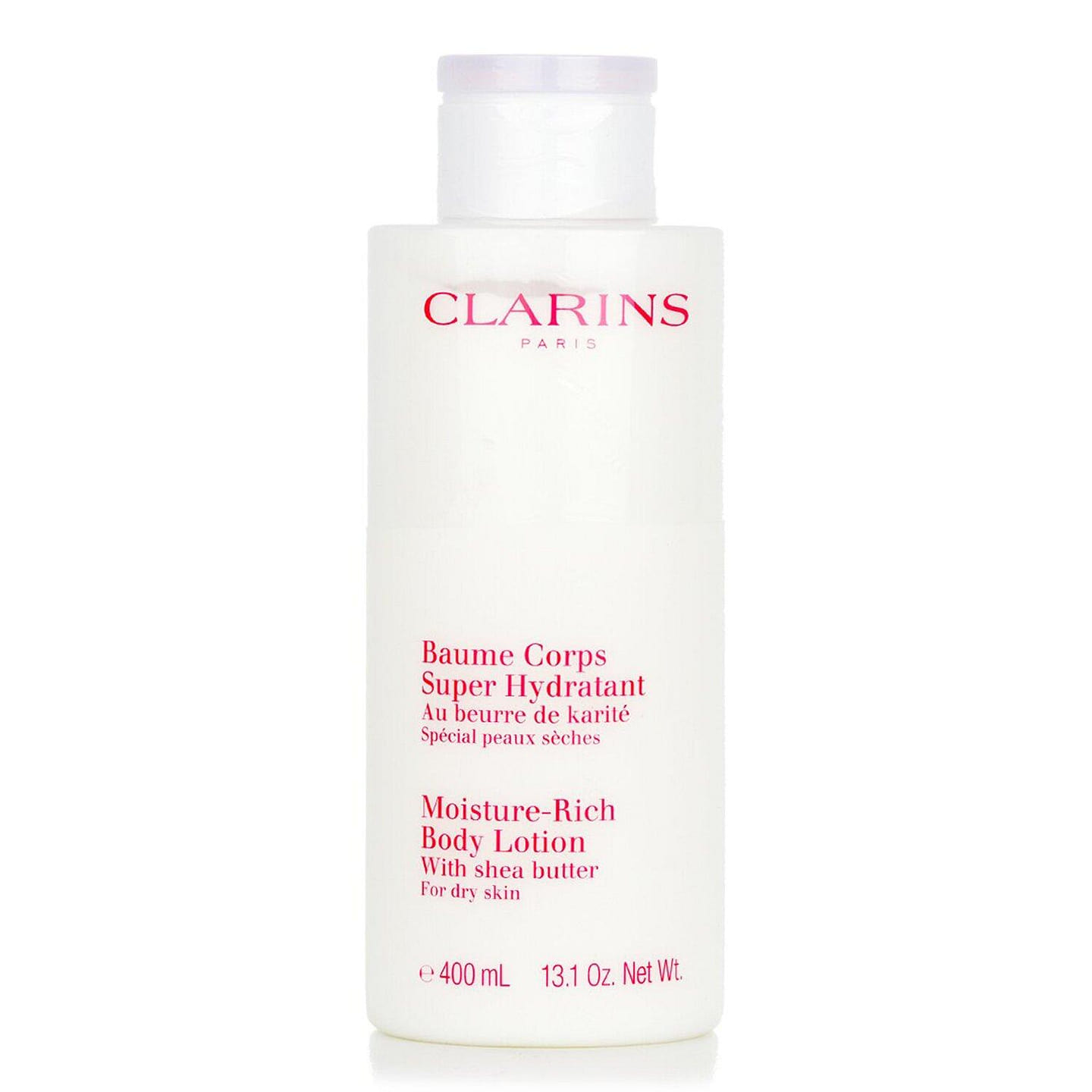 Clarins Moisture-Rich Body Lotion with Shea Butter – For Dry Skin (Super Size Limited Edition) / 400ml/14oz 400 ml