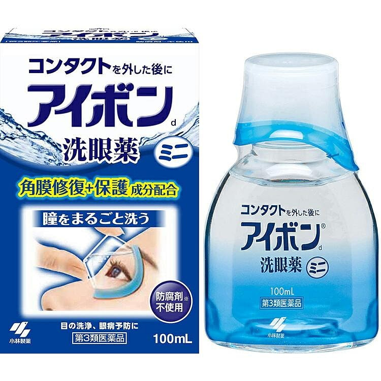 【日本直邮】小林制药EYEBON迷你洗眼液 100 毫升