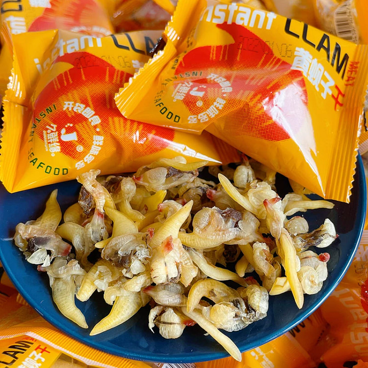 开袋即食丹东蚬子肉内脏无沙花蛤原味250g*1 250 克