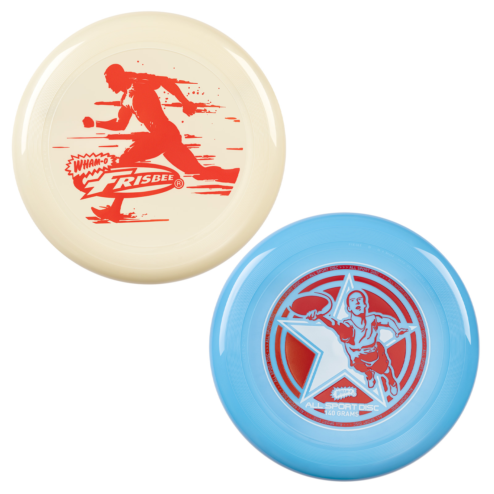 Flying Disc 2 Pack, for Outdoor Activities 140 그램