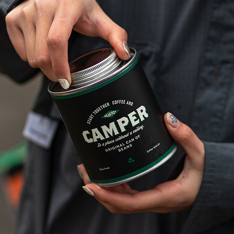 Outdoor Fresh-keeping sealed contain Round black 1 each