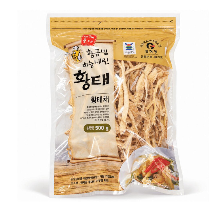 용대리 하늘내린 황태채 500 그램