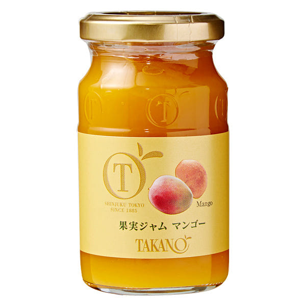 Shinjuku Takano Fruit Jam Mango 150g 1 bottle
