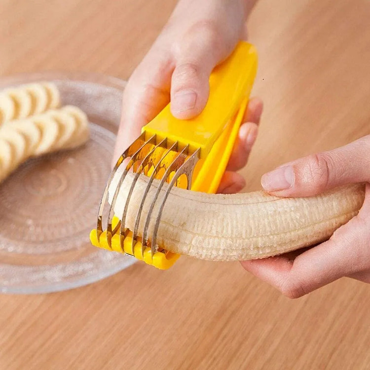 Banana Slicer Cutter Fruit Salad Vegetable Kitchen 1 each