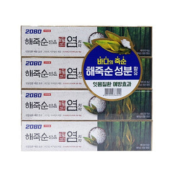 2080 Haejuksoon 竹盐牙膏 4 支装