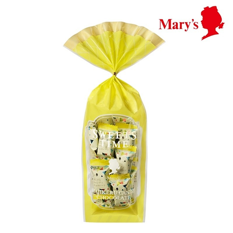 【日本直邮】Mary‘s Chocolate玛丽巧克力 跳跳糖白巧克力 62g