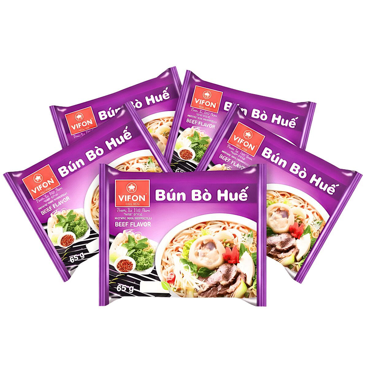 [VIFON] Hue Style Beef Instant Noodles- 2.3 oz*5 pack