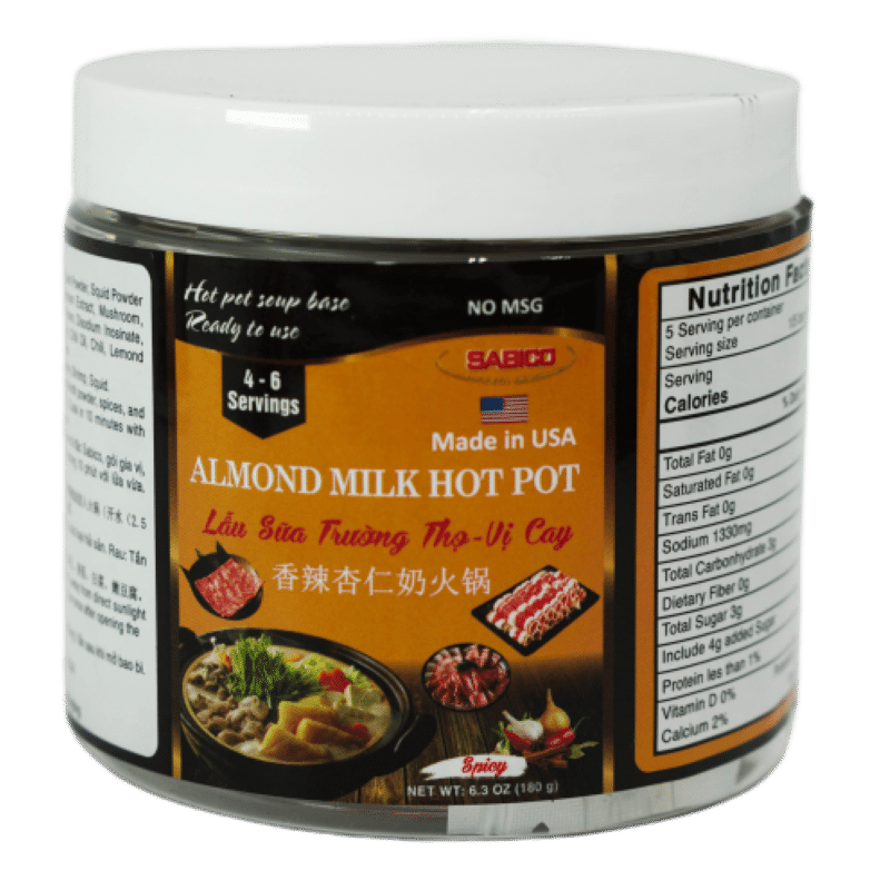 ALMOND MILK HOT POT 6.3 oz