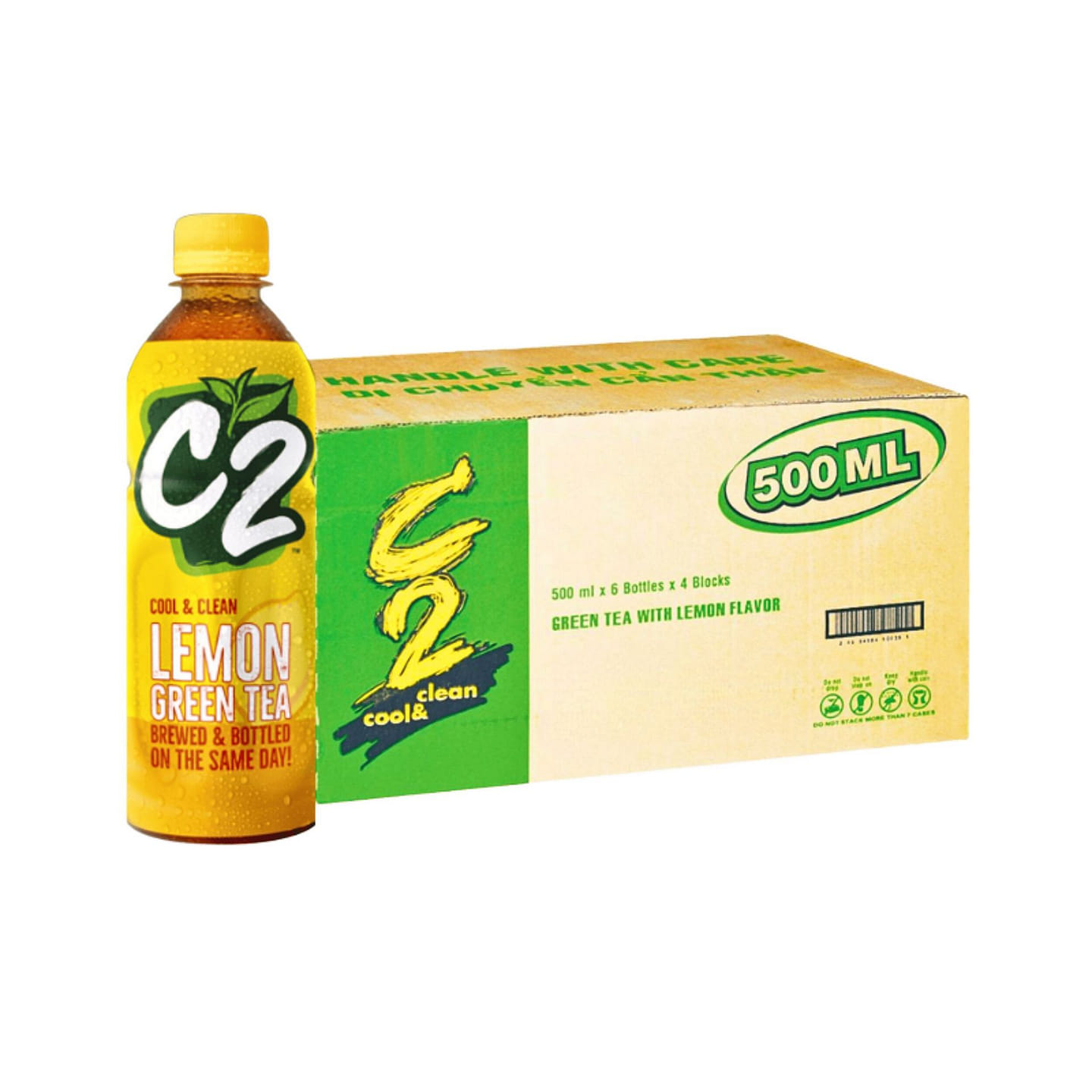 C2 柠檬绿茶 500 毫升 24 包 1 份