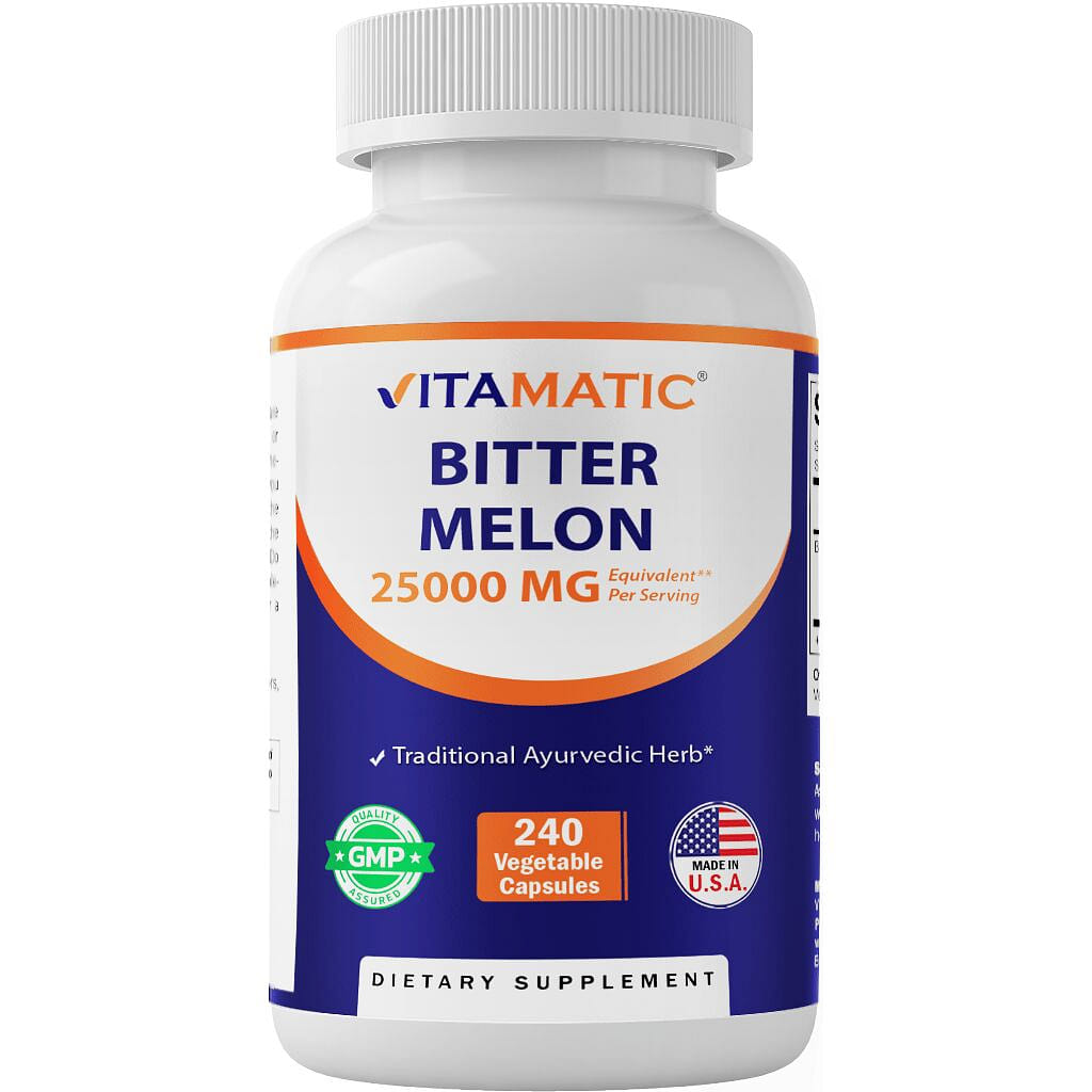 Bitter Melon 25000mg – 240 Vegetarian Capsule 1 each