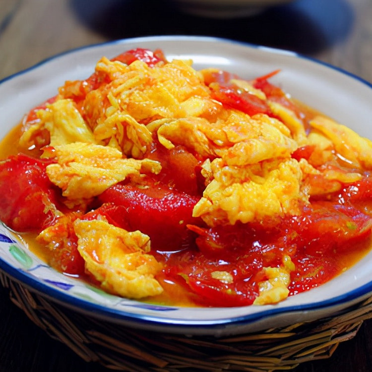 番茄炒蛋 小碗菜 0.6 磅