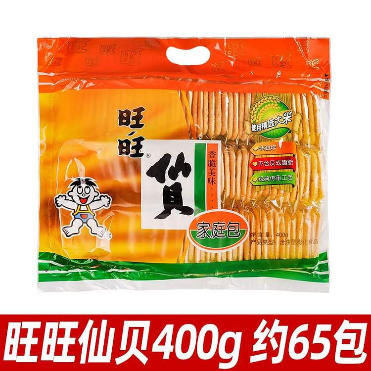 400g 旺旺仙贝经典米饼 1 包