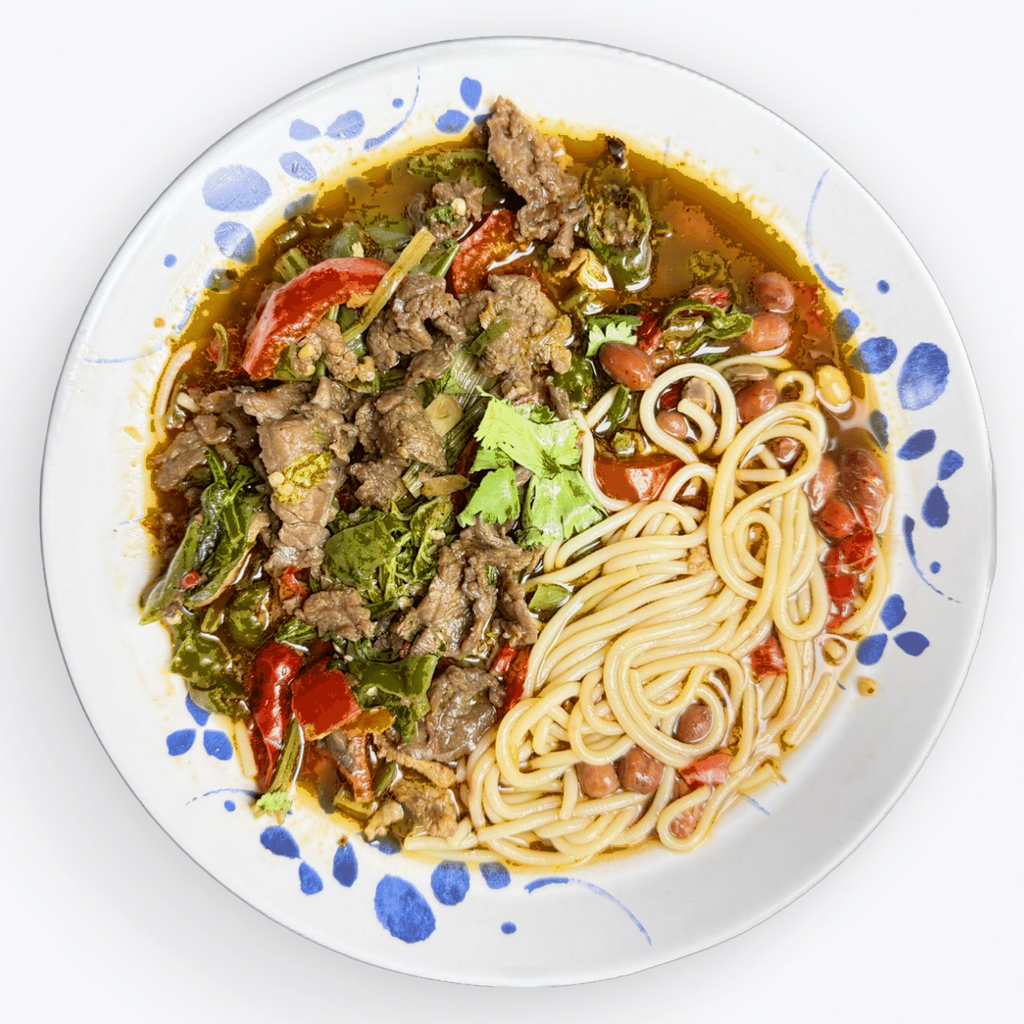 爆辣双椒牛肉汤粉(圆粉) 750 克