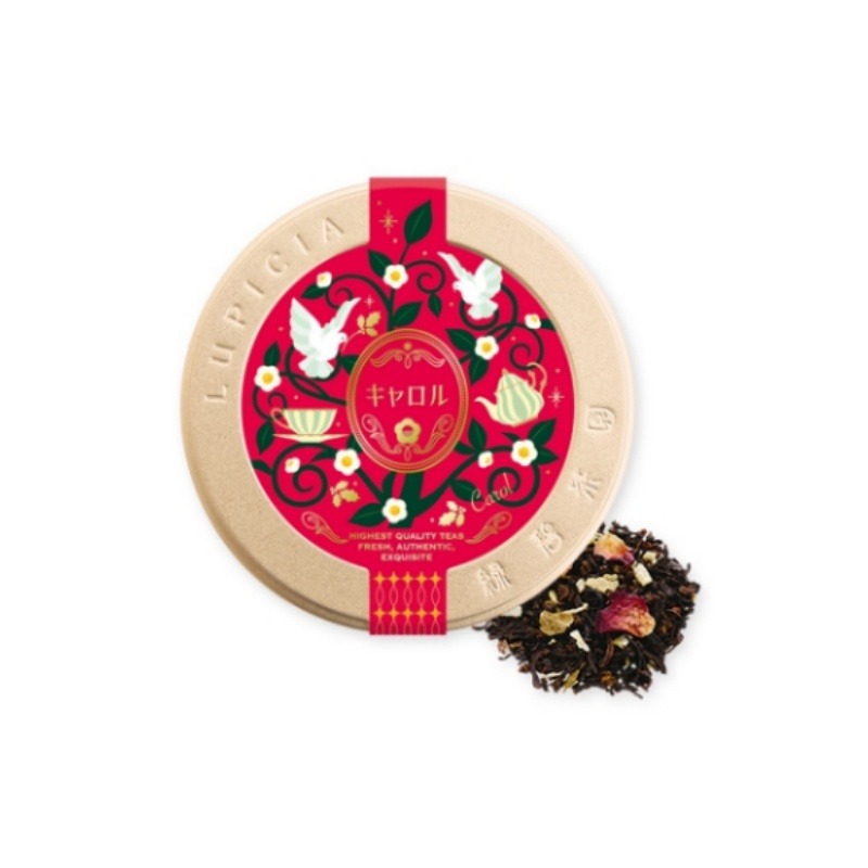 Get LUPICIA 2024 Christmas Only Tea Carol Black Tea Canister 50g