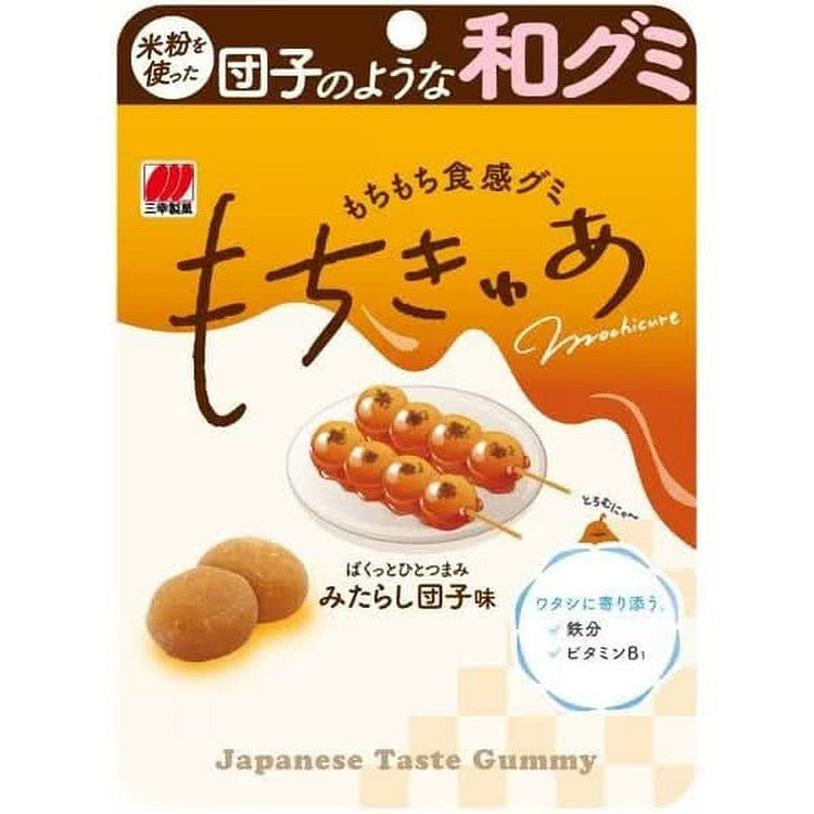 Sanko Mochikyua Mitarashi Dango Flavor 40g 1 each
