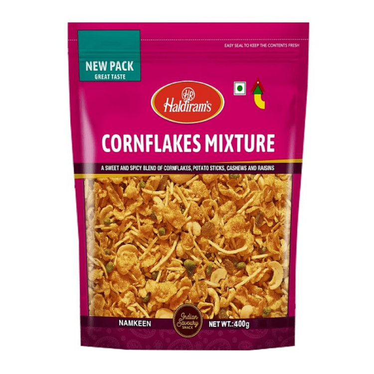 Haldiram's Cornflakes Mixture- 400g 1 pack