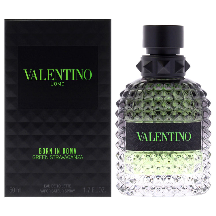 Valentino Uomo Born In Roma Green Stravaganza by 1.7 oz