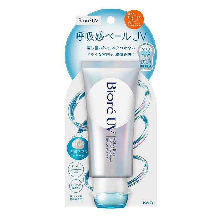 Biore Sunscreen Mousse SPF50+ PA++++ Lightweight