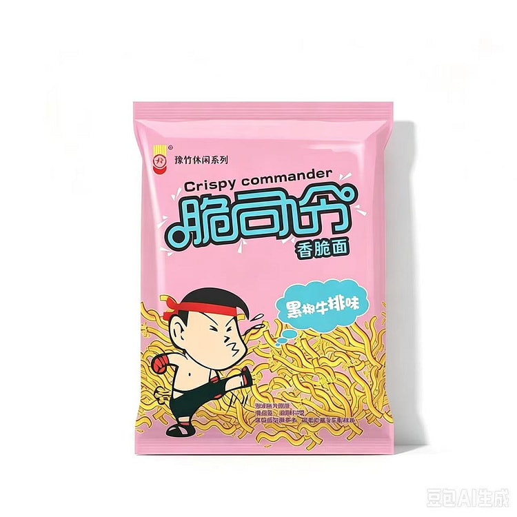 Crispy Commander Black Pepper Steak Flavored Crisp 265 g