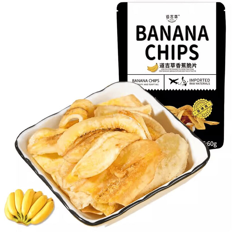 Doji Grass Philippine caramel banana chips 60g 60 g