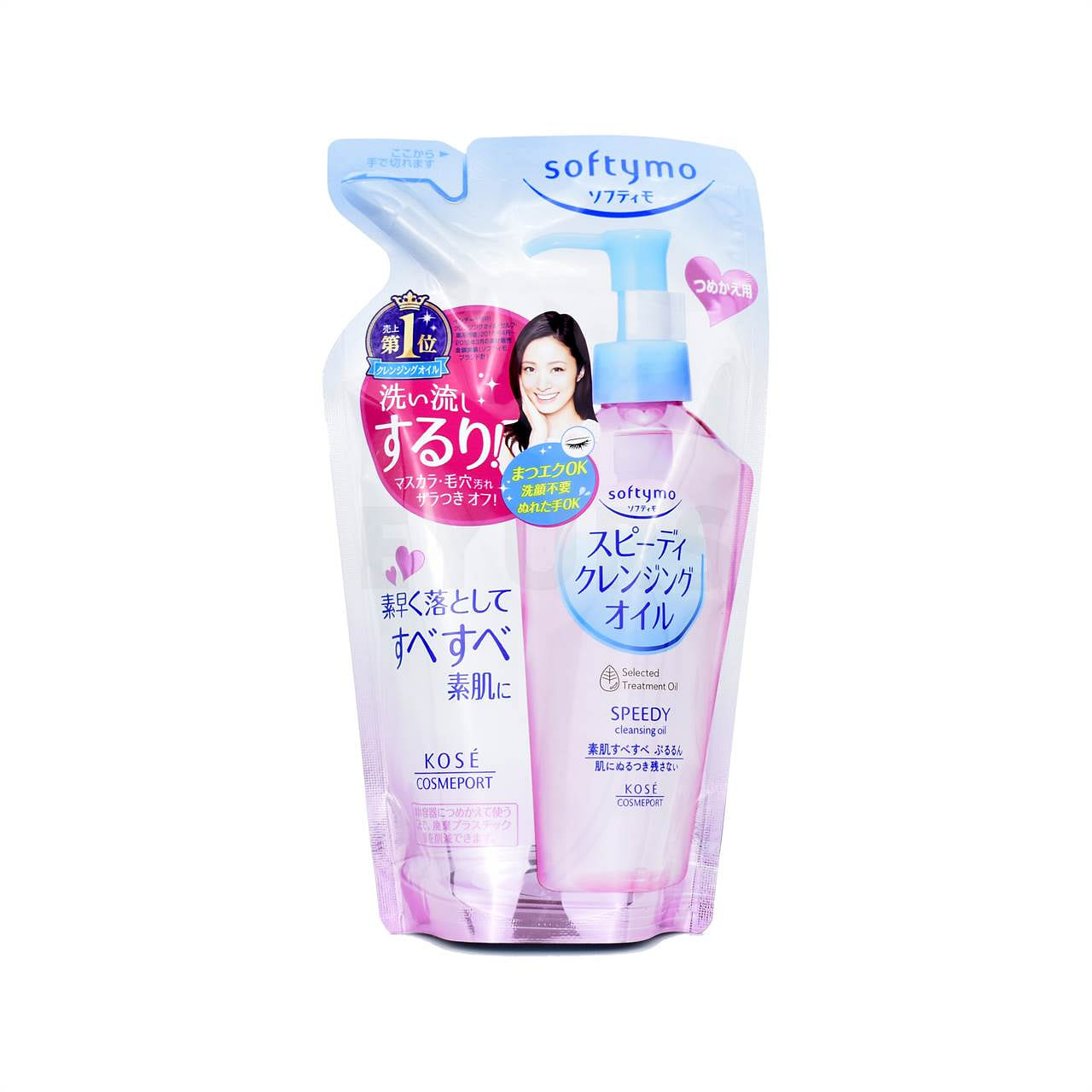 高丝SOFTYMO 深层清洁去角栓卸妆油(替换装) 200ml 1 份