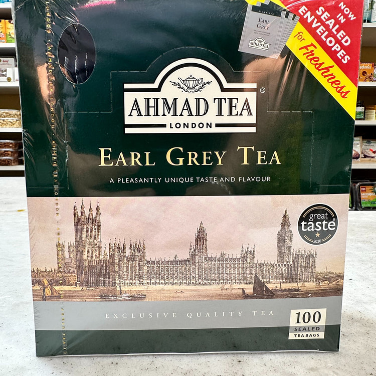Ahmad Earl Grey Tea Bags 100 count