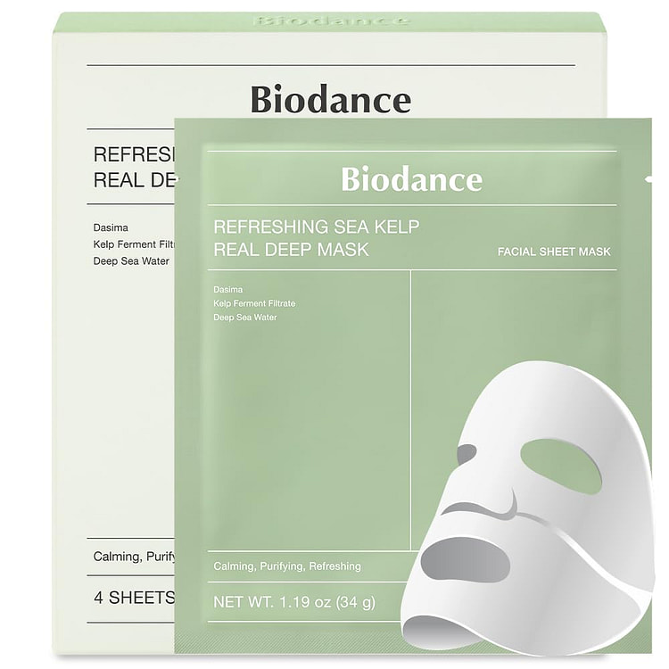 Biodance Refreshing Sea Kelp Real Deep Mask4sheets 1 each