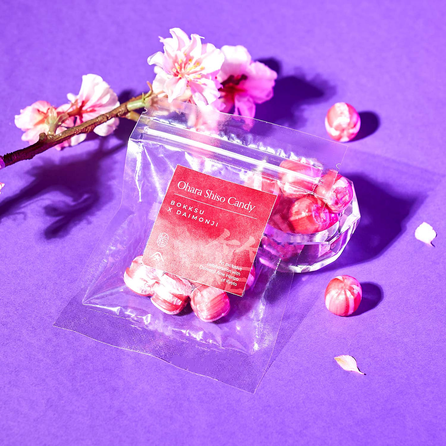Handmade Ohara Shiso Candy (1 Bag) 45 g