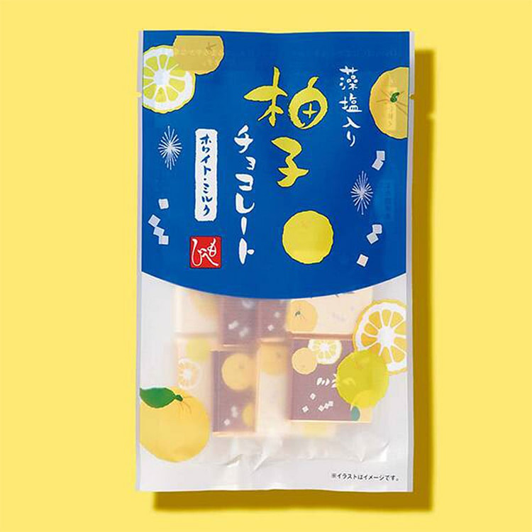Moheji Sea Salt Yuzu Chocolate 10pcs/