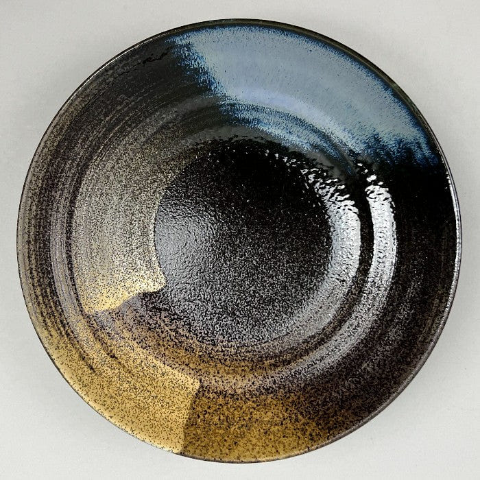 Made-in-Japan Shin Nishiki Coupe Shallow Bowl Deep Curry Rice Plate 9"dia 1 each