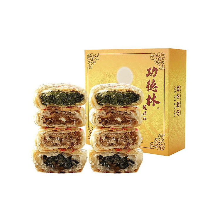 功德金秋月饼648g*1盒
