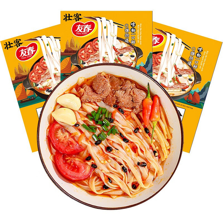 Zhuang-style Nanning Old Friend Rice Noodles 185g*