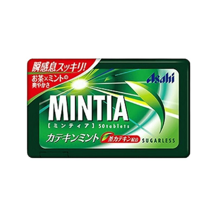 ASAHI Mintia 净茶薄荷清凉糖 50粒装
