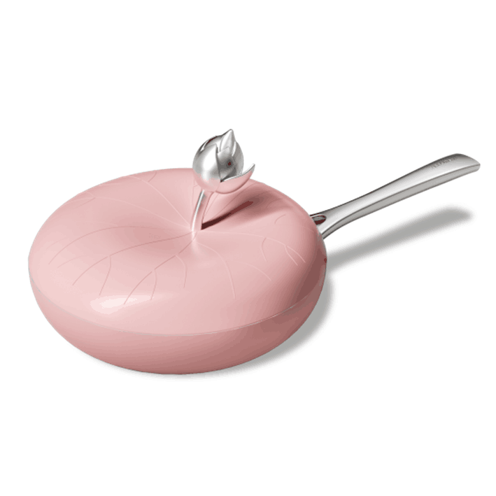 Velosan lotus non-stick wok household flat-bottomed frying 26cm 1 count