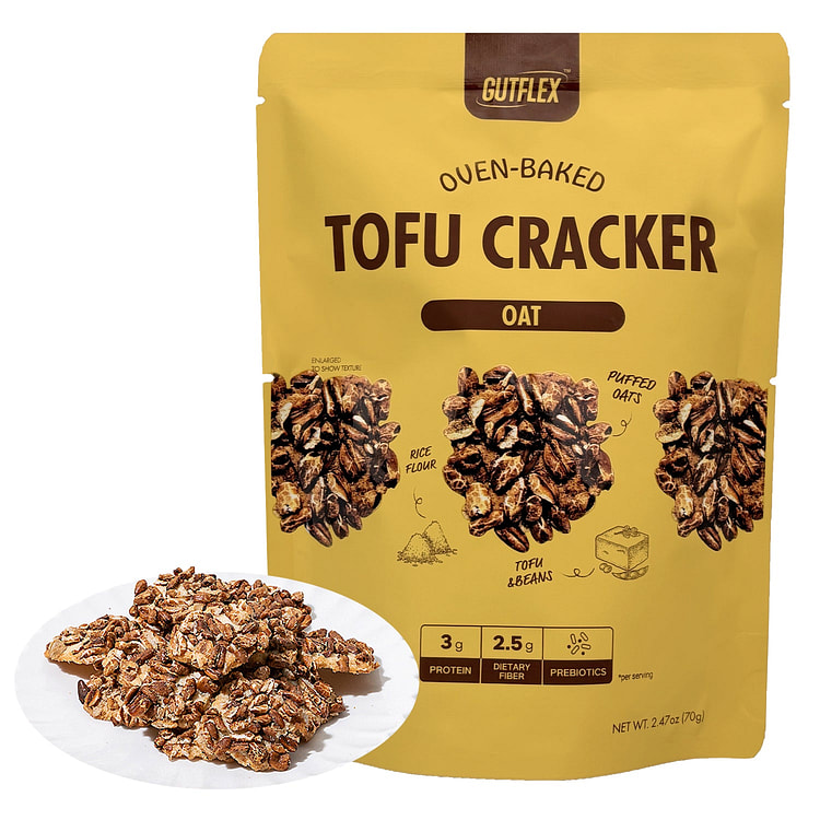 GUTFLEX Tofu Cracker Collection 2.49oz Oat