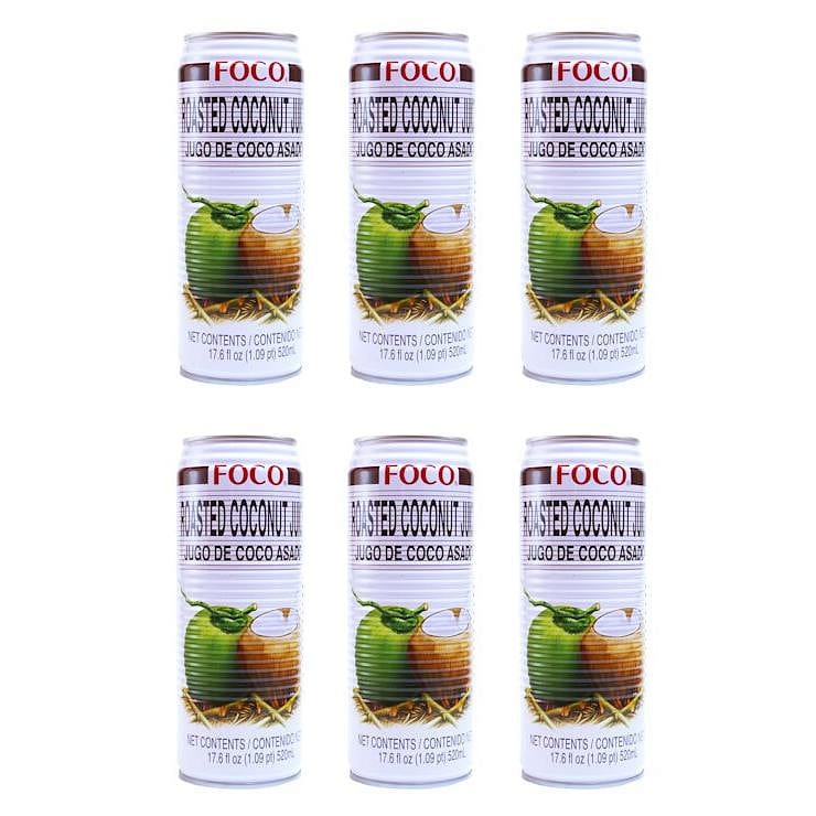 Foco Roasted Coconut Juice 520ml pack of 6 1 each