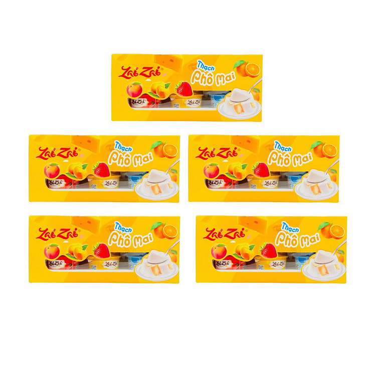 Duc Hanh 果冻板 混合色 420克 x 5 5 盒