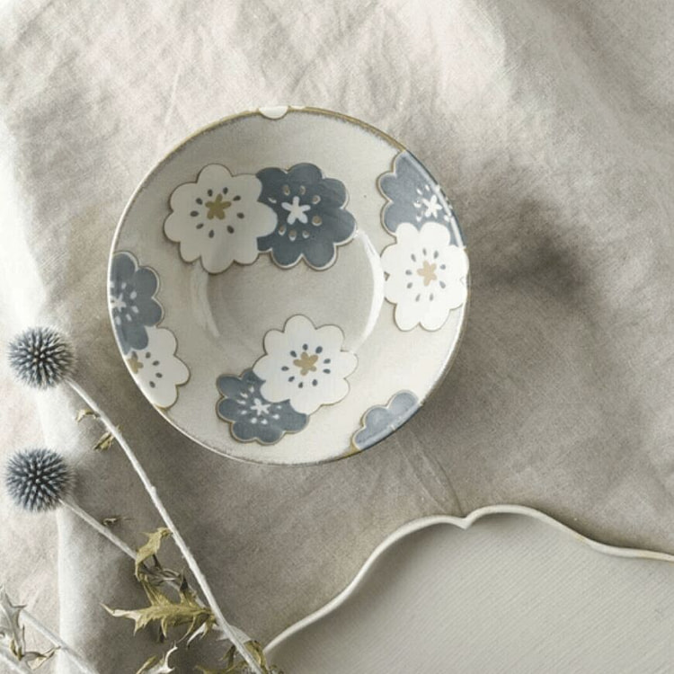 白花图案13.5cm 碗