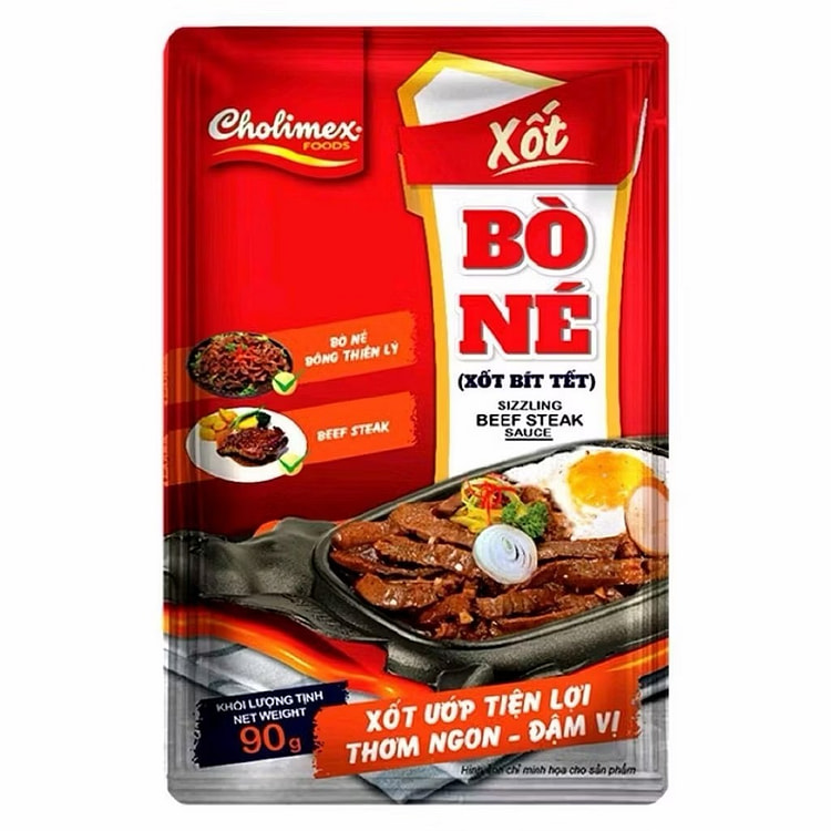 Cholimex Sizzling Beef Steak Sauce 90g 1 pack