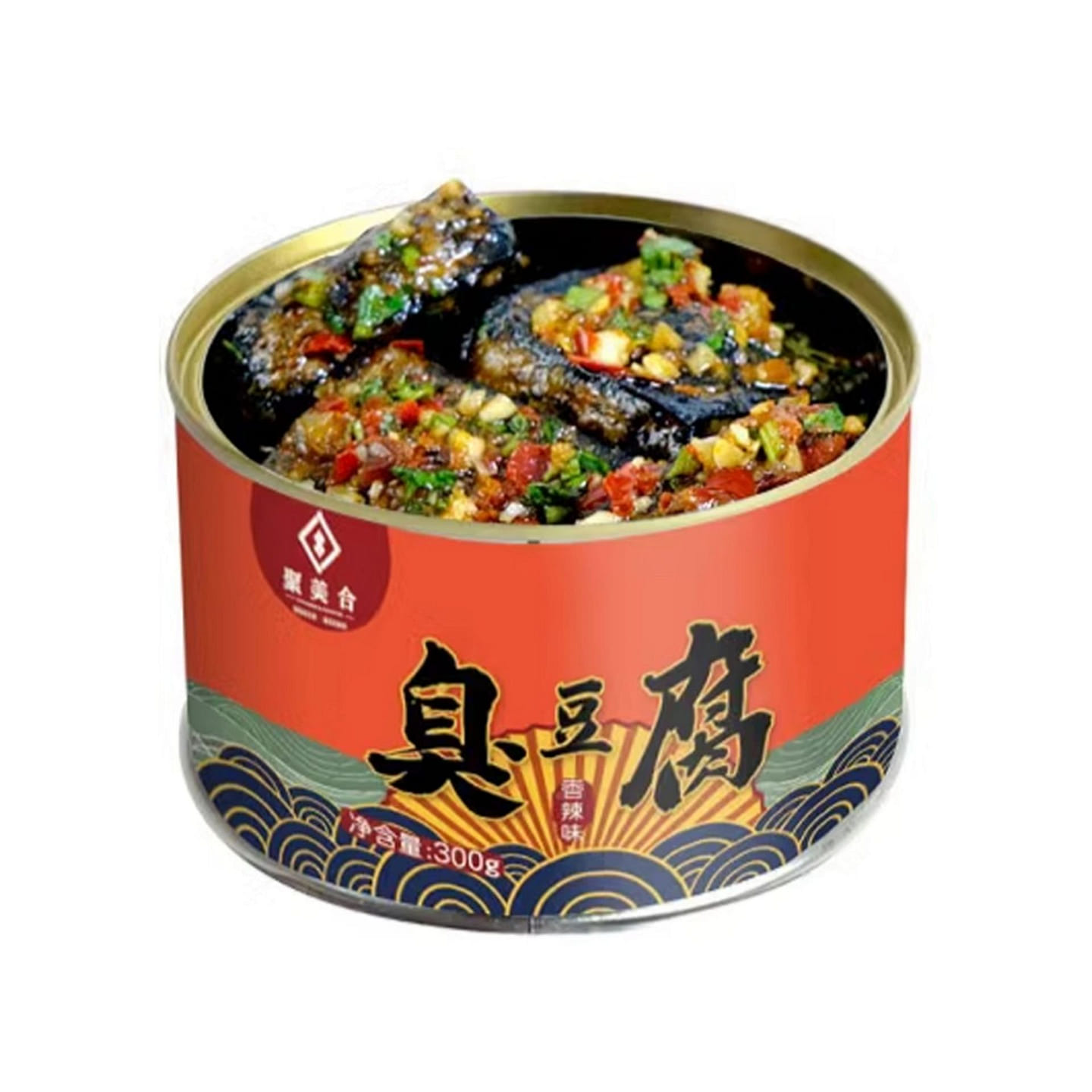 Jumeihe Fermented bean curd can spicy 300 g