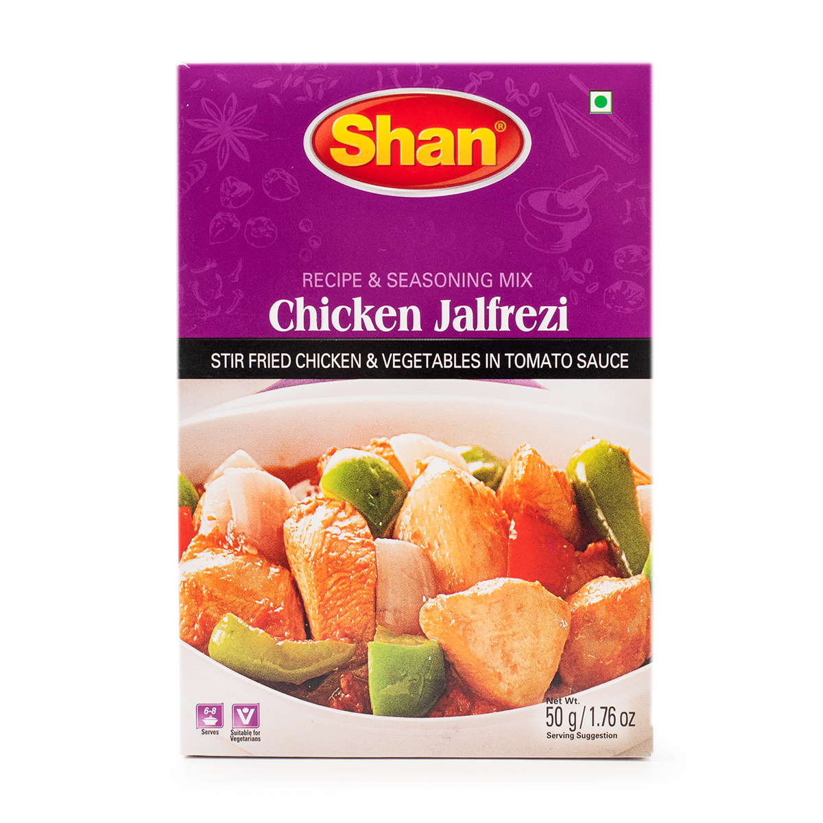 Shan ผงปรุงรสไก่จัลเฟรซี 1.76 ออนซ์