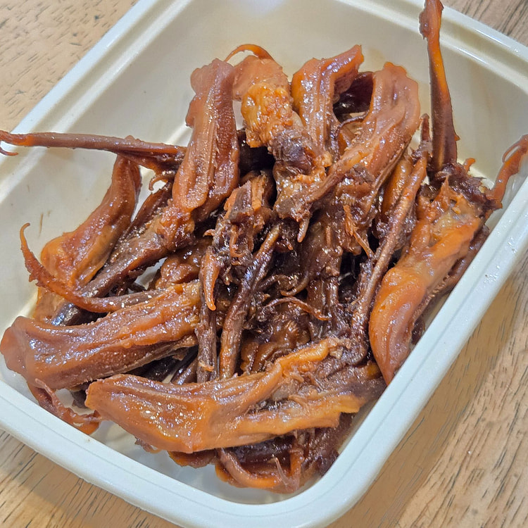 甜辣鸭舌 100g 1 份