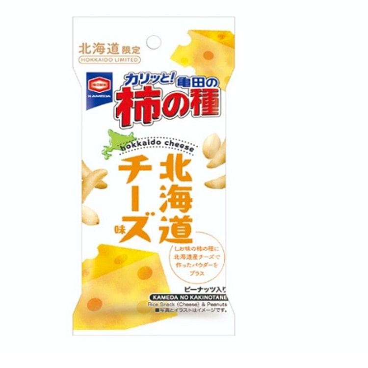 日本 龟田制果 柿种米果 芝士味 56g