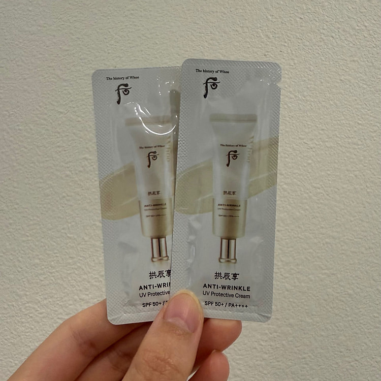 The Whoo Anti Aging Sunscreen SPF50+ PA++++ 120 count